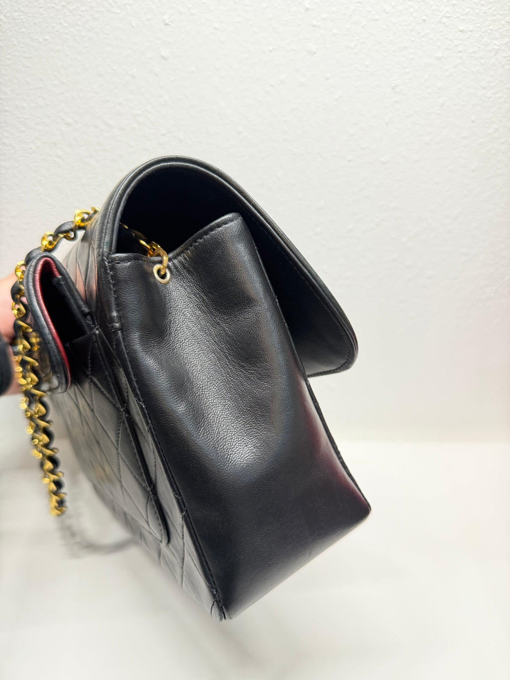 Chanel lambskin single flap