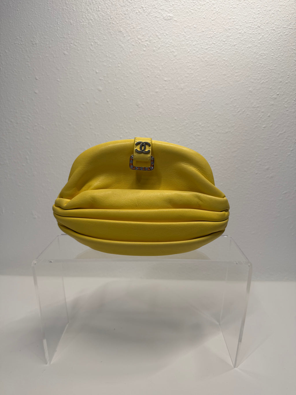 Chanel oval purse chain