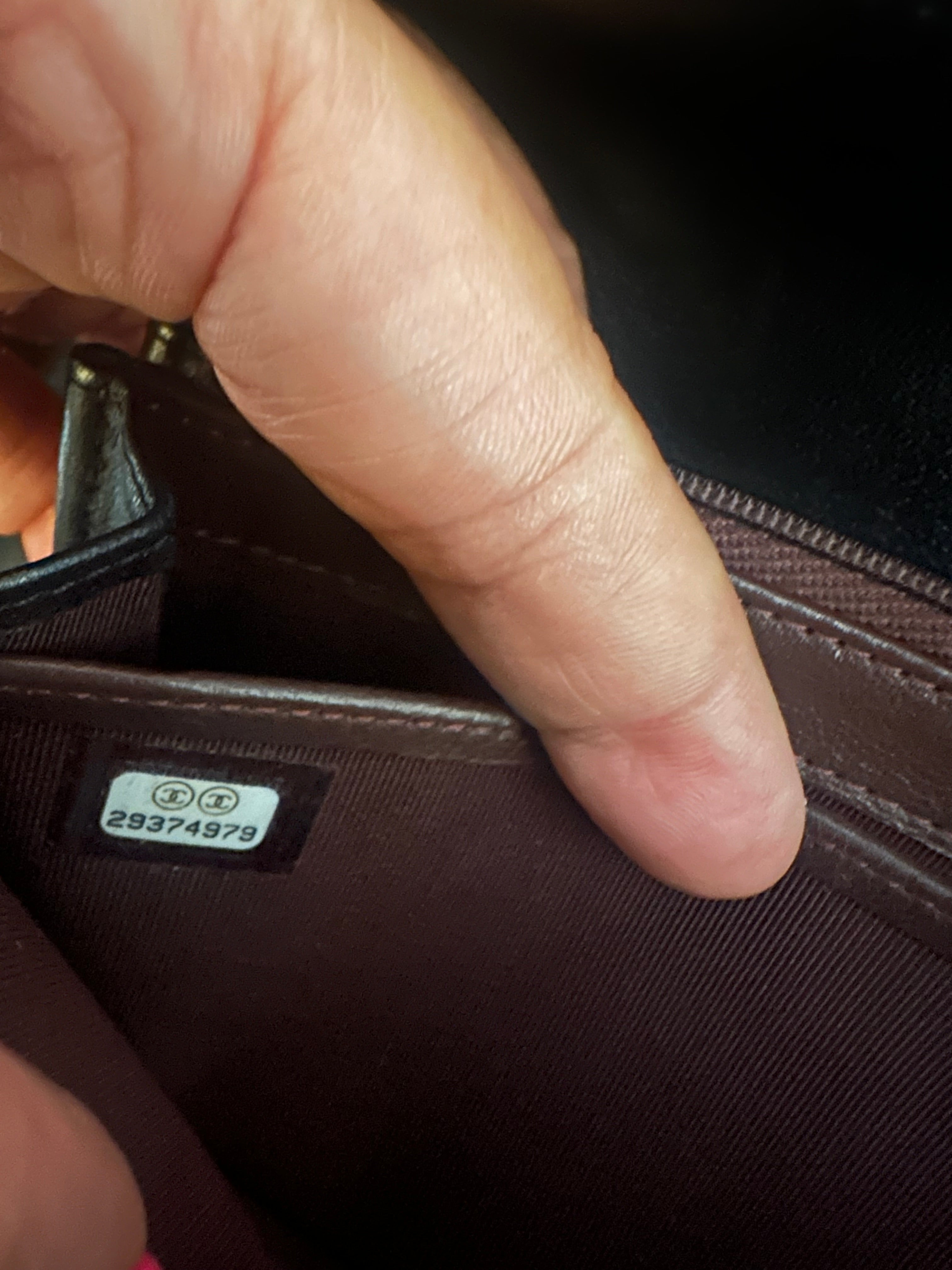 Chanel flap wallet,  sold as is