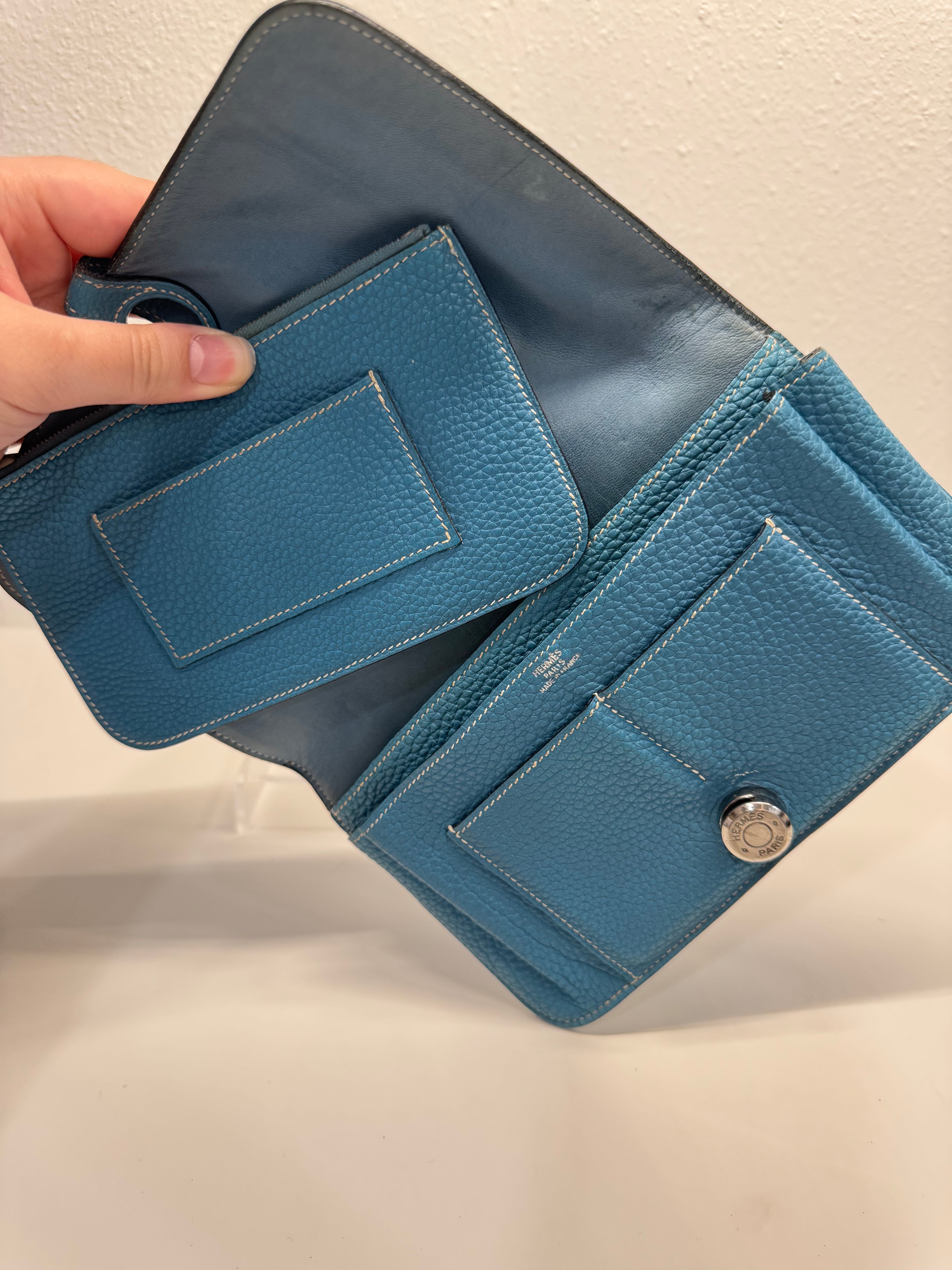 Hermes dogon duo togo wallet