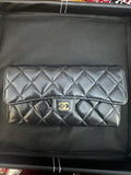 Chanel flap wallet,  sold as is