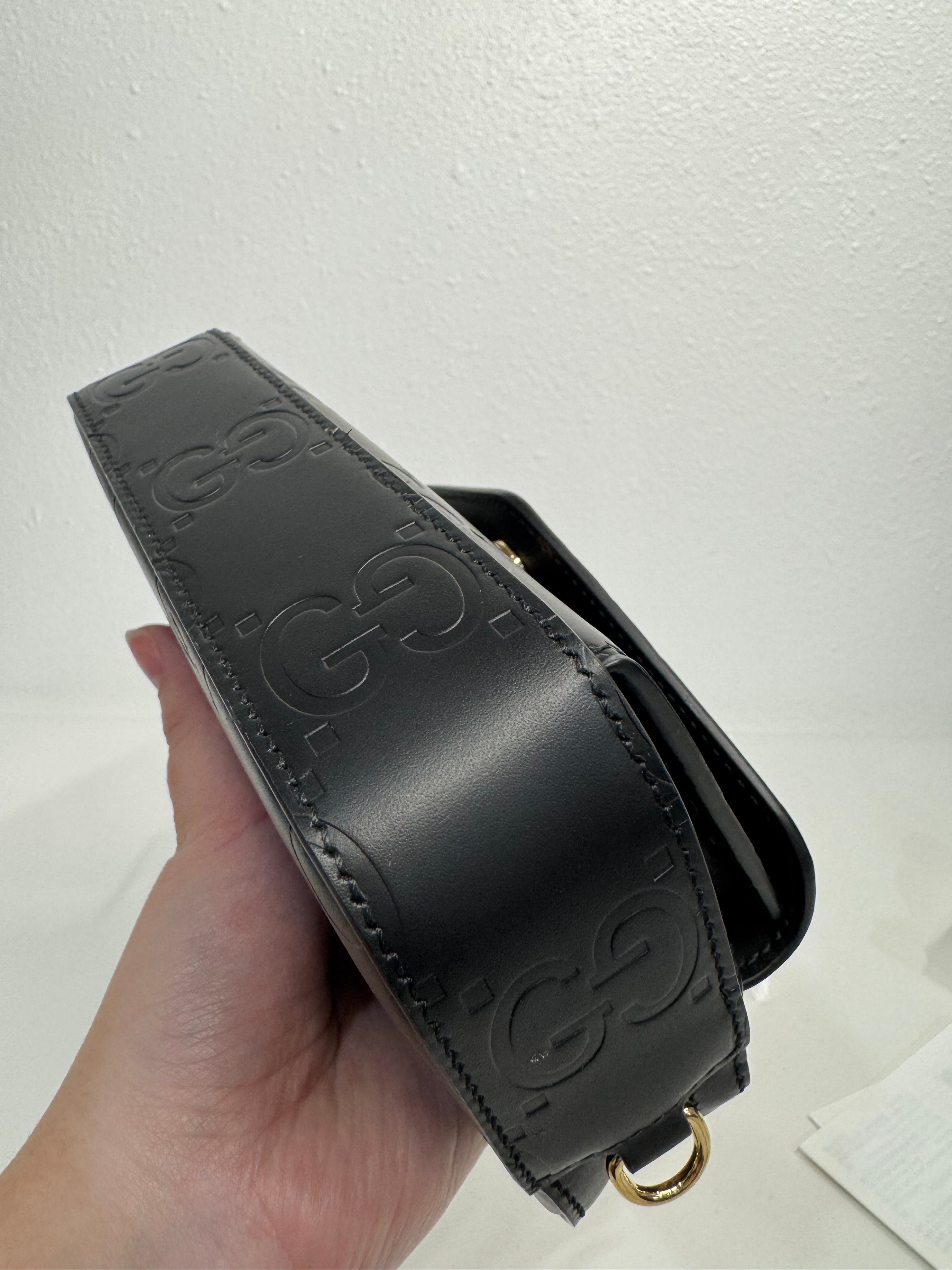 Gucci embossed mini bag