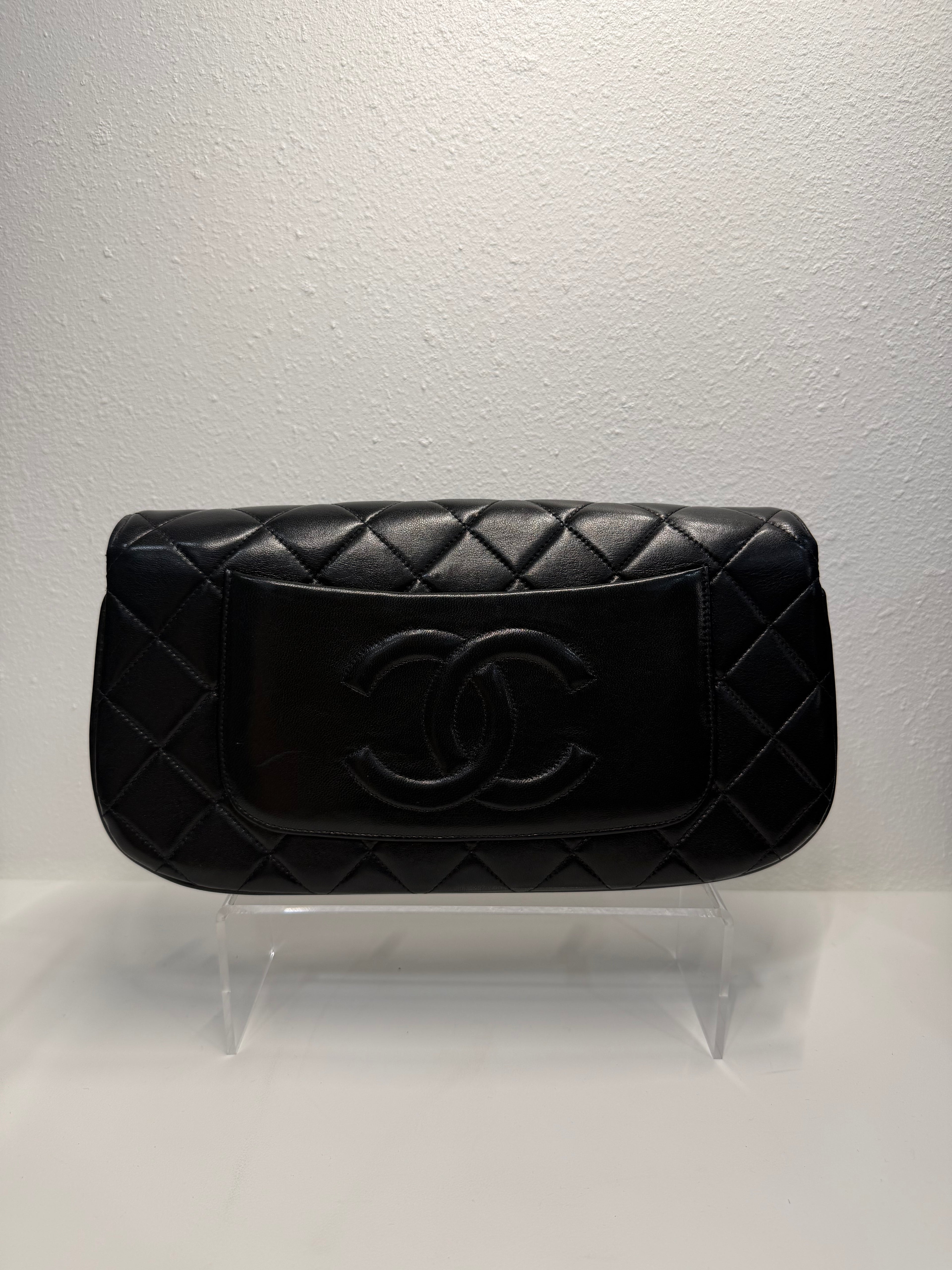 Chanel triple clutch
