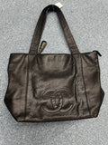 Chanel caviar tote bag