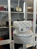 Chanel white crossbody