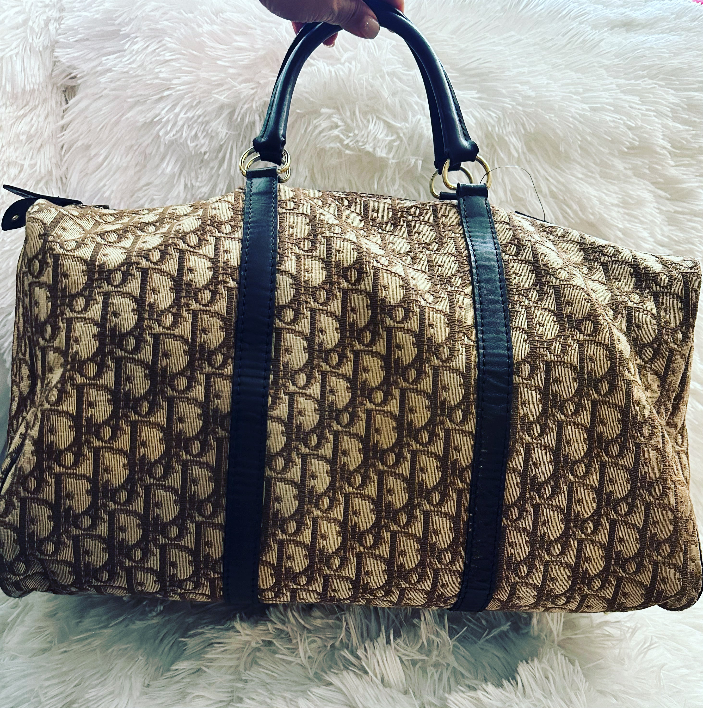 Dior Vintage Travel Bag
