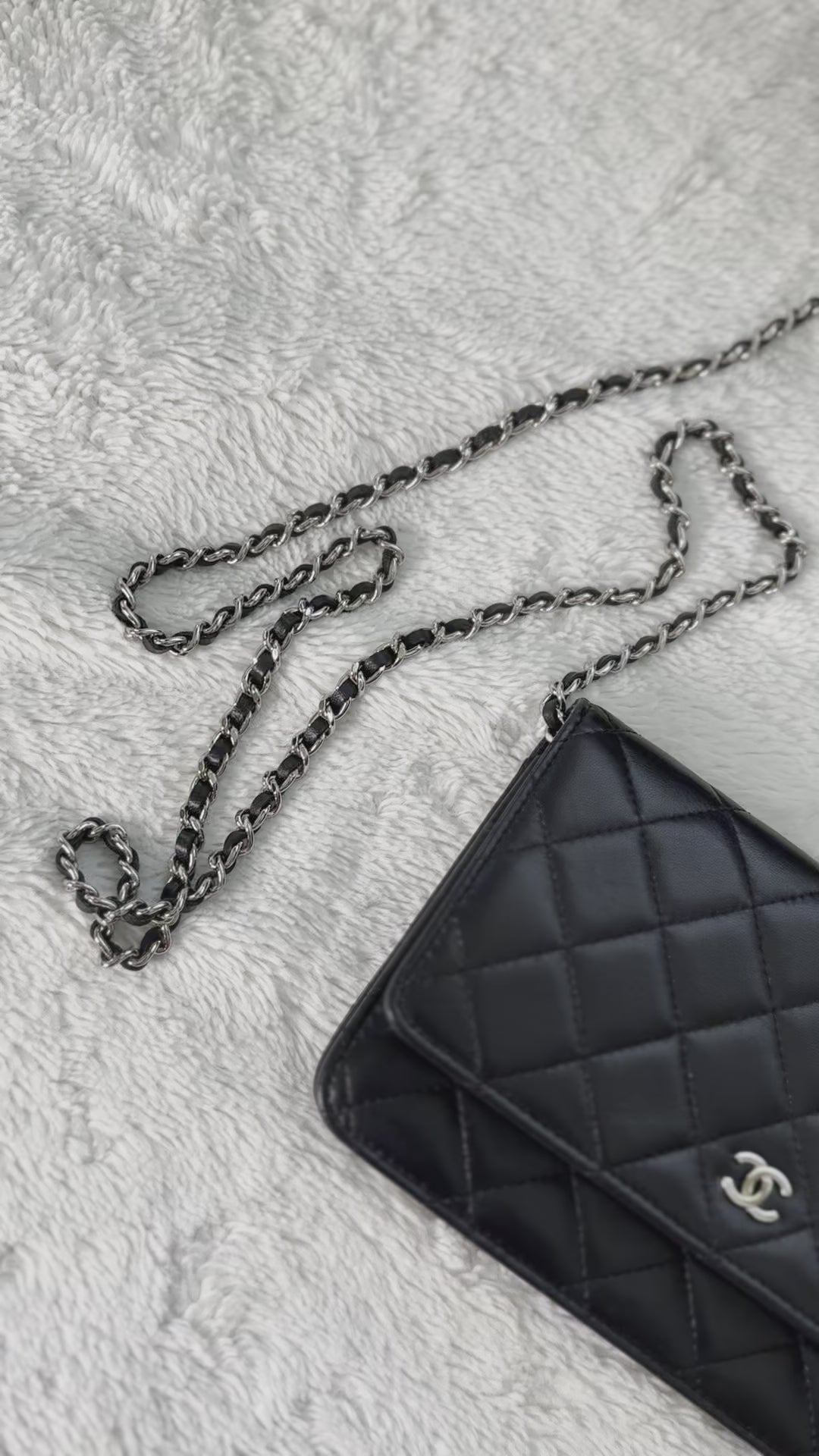 Chanel lambskin woc