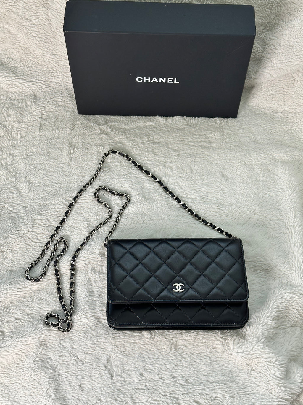 Chanel lambskin woc