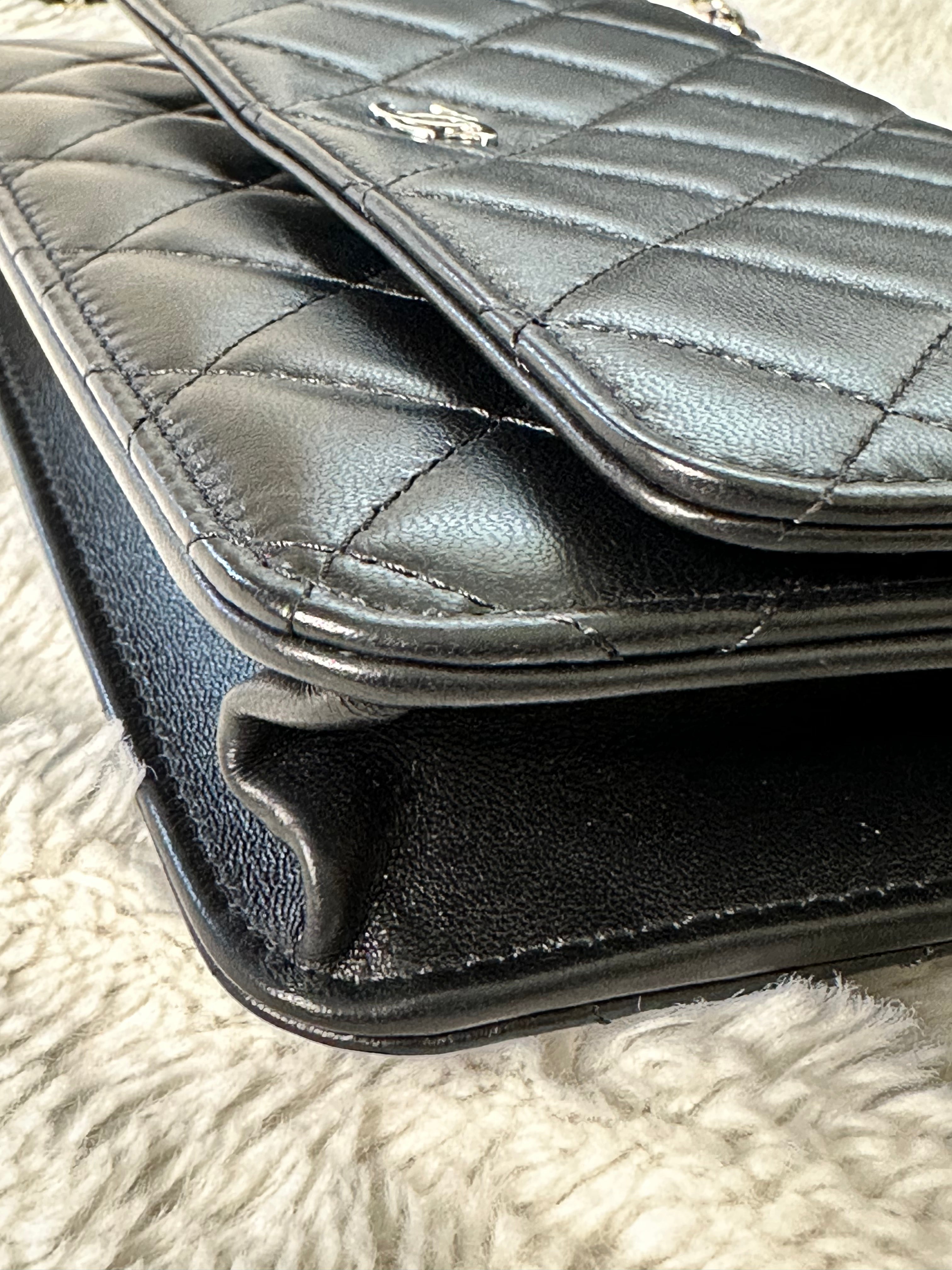 Chanel lambskin woc