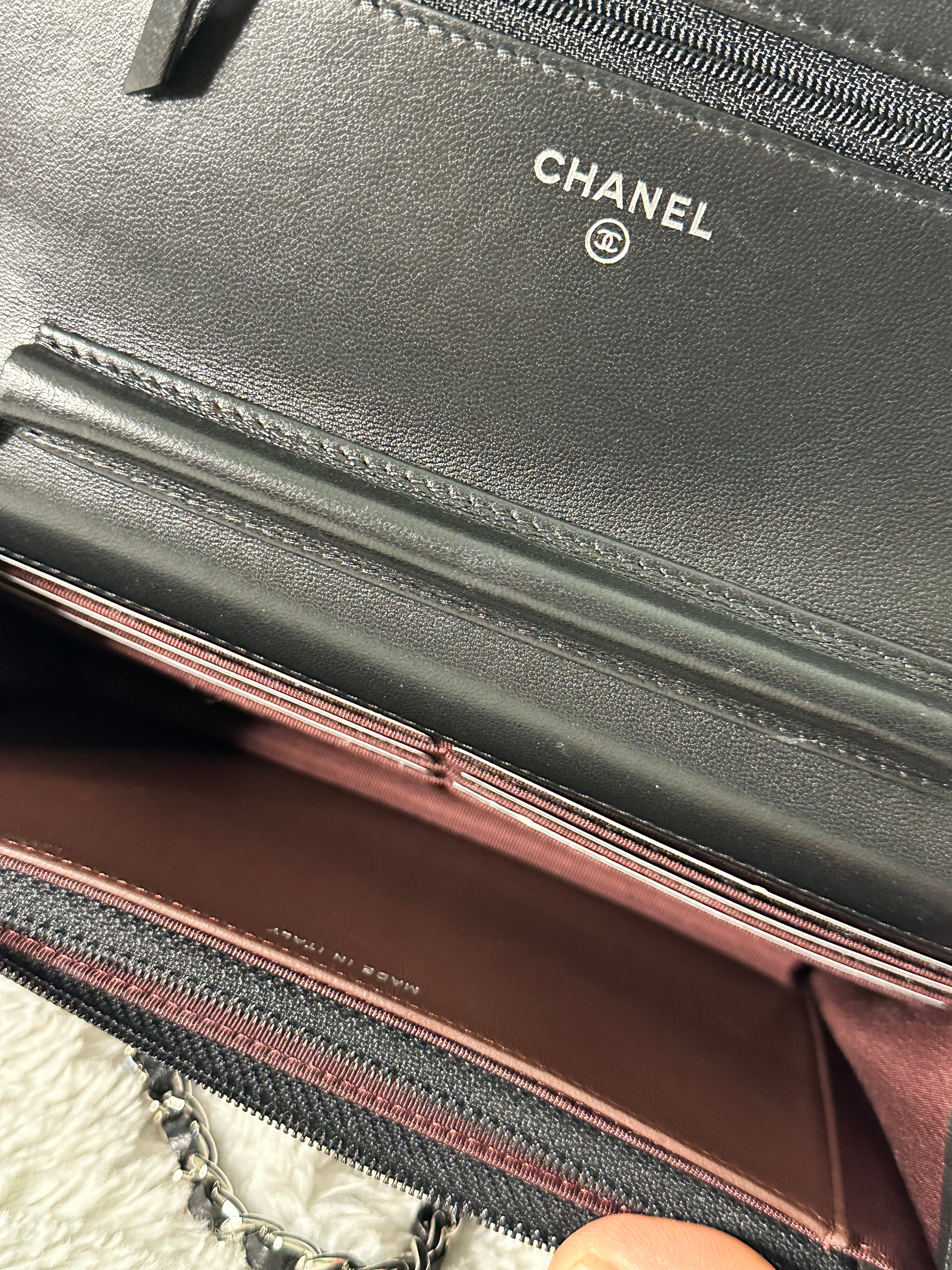 Chanel lambskin woc