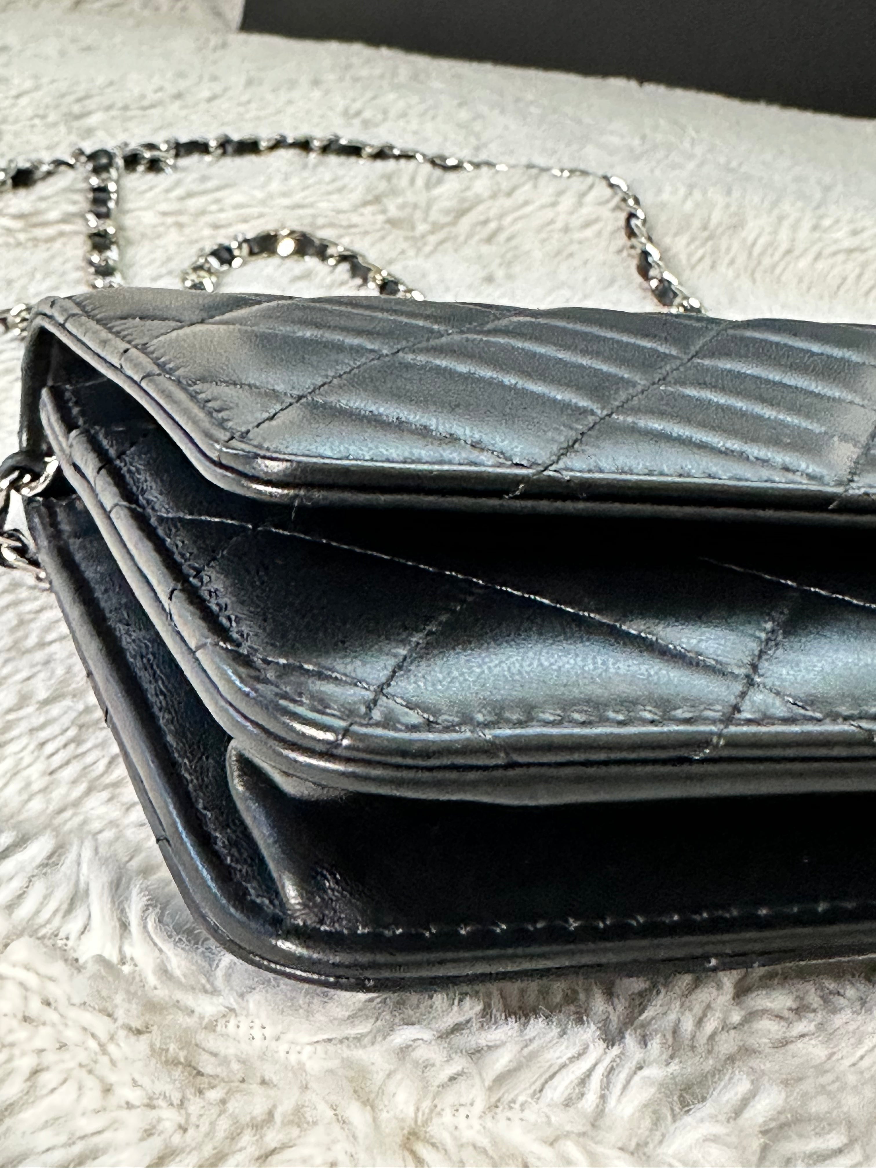 Chanel lambskin woc